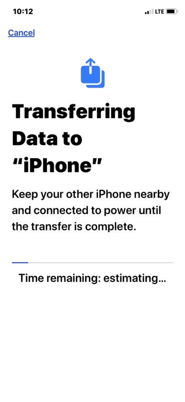 Transferir todos los datos de un iPhone nuevo desde un iPhone antiguo