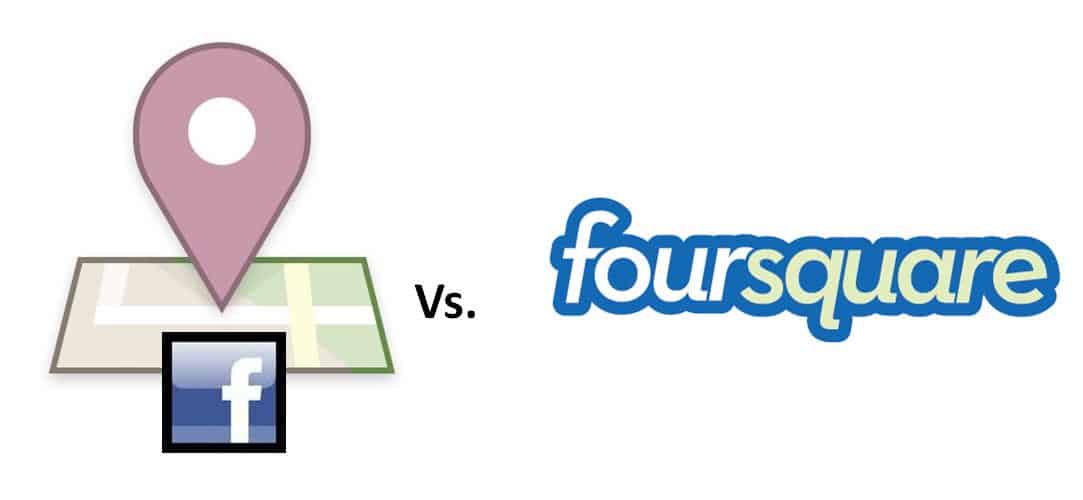 Lugares de Facebook vs Foursquare