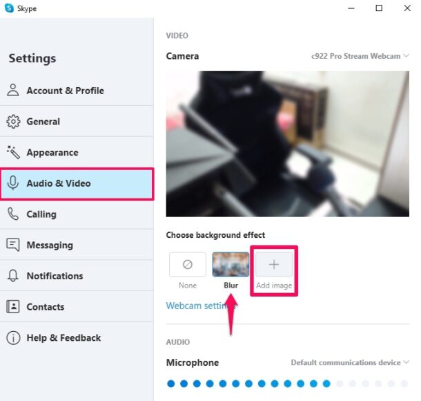 Cómo configurar un fondo personalizado en las videollamadas de Skype