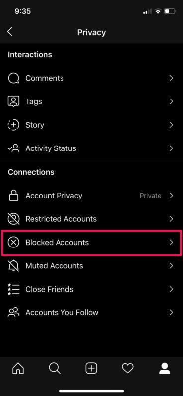 Cómo bloquear y desbloquear a alguien en Instagram