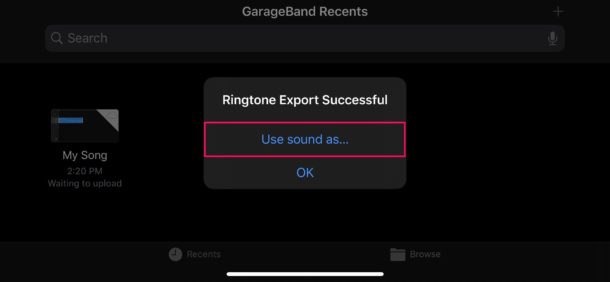 Cómo convertir una nota de voz en un tono de llamada en iPhone