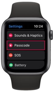 Cómo usar el código de acceso de 6 dígitos en el Apple Watch