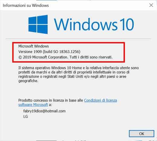 versiones de windows 10