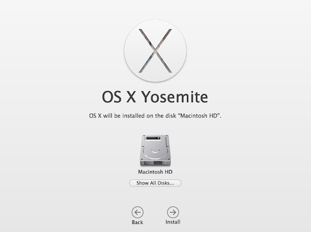 Comenzando con la instalación limpia de Yosemite en una Mac