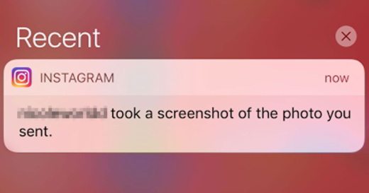 Instagram revela quién toma capturas de pantalla de tus fotos