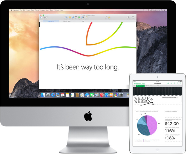 Espere la nueva Retina iMac y iPad