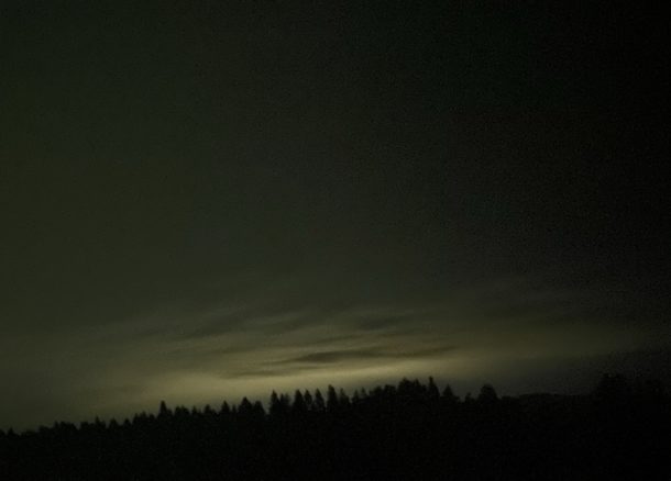 Ejemplo de una foto de larga exposición de 28 segundos en modo nocturno tomada con el iPhone 11 Pro Max