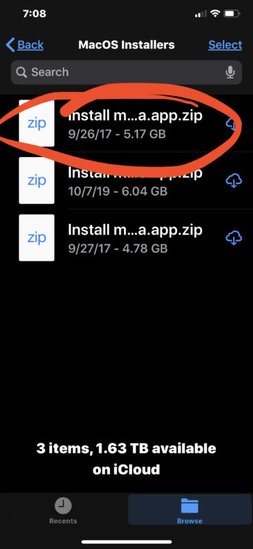 Cómo descomprimir el archivo de iPhone o iPad y descomprimir el archivo zip 