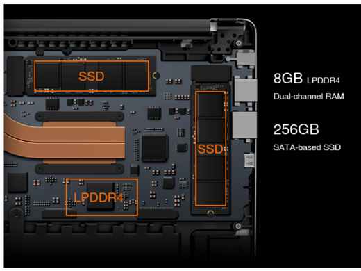 AeroBook Pro portátil 4K HDR de 15,6 pulgadas