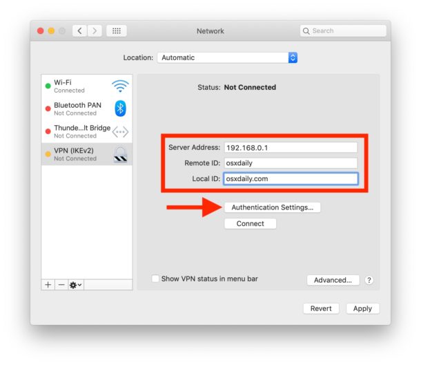 Cómo configurar una VPN en una Mac