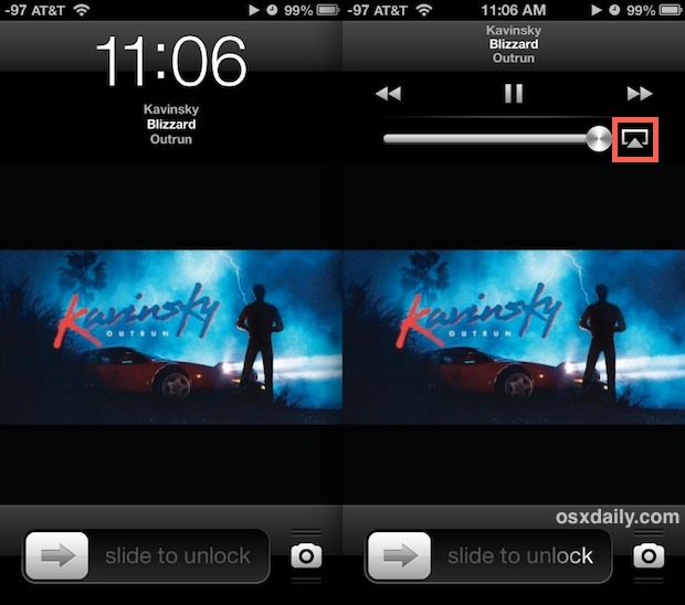 Bloquear los controles de AirPlay en el iPhone
