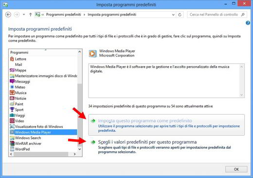programa predeterminado de windows 7
