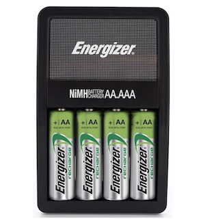 Reemplace las baterías con baterías recargables 