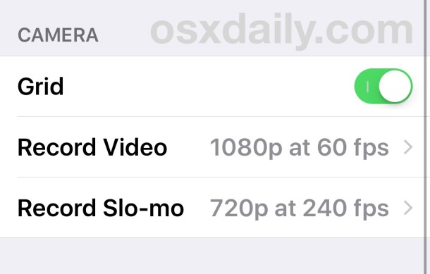 Cambiar la velocidad de captura de la grabación en cámara lenta en la cámara del iPhone