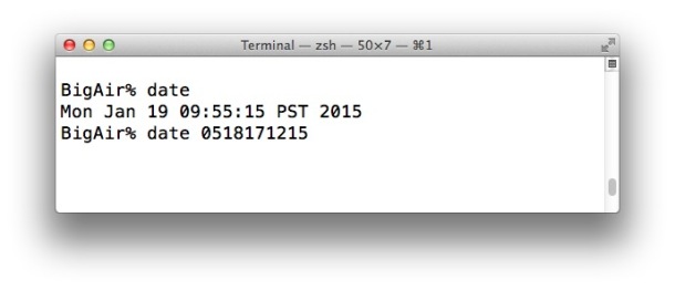 Configure manualmente la fecha y la hora en OS X para evitar mensajes de error durante la instalación de Mac OS X