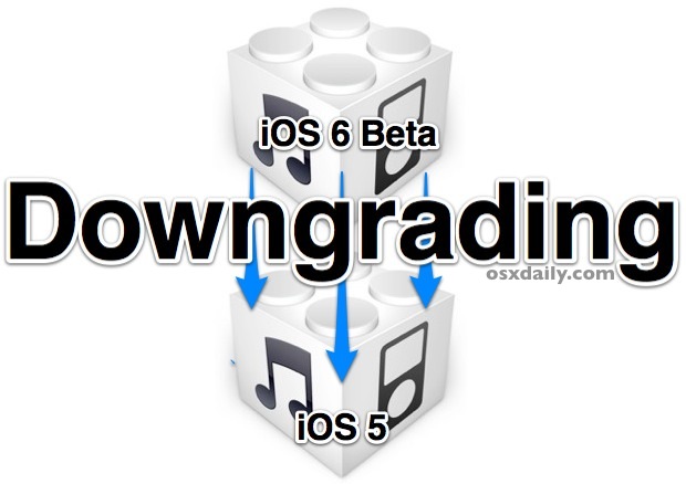 Actualice de iOS 6 beta a iOS 5