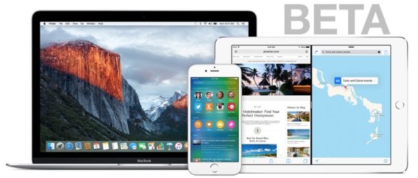 MacOS Beta y iOS Beta