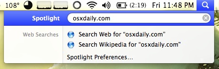 Deshabilitar Spotlight en OS X Lion
