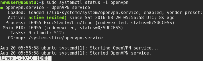 openvpn-status