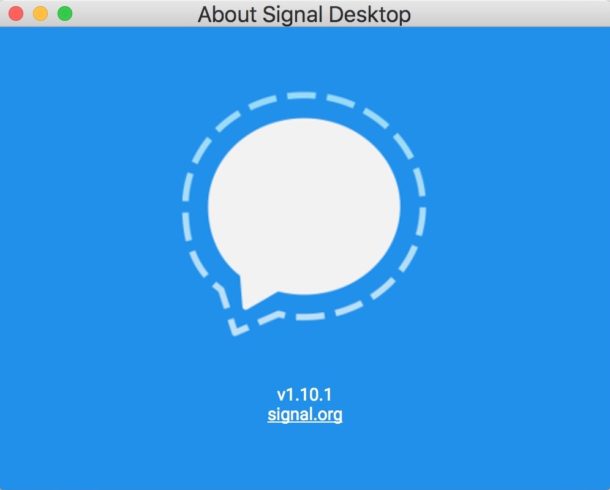 Signal en Mac