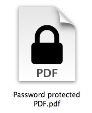 Proteger con contraseña un PDF