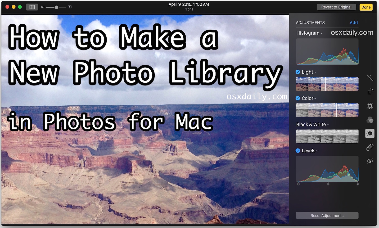 Cómo crear una nueva biblioteca de fotos en fotos para Mac OS X