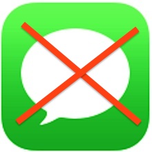 Desactiva completamente iMessage en iOS