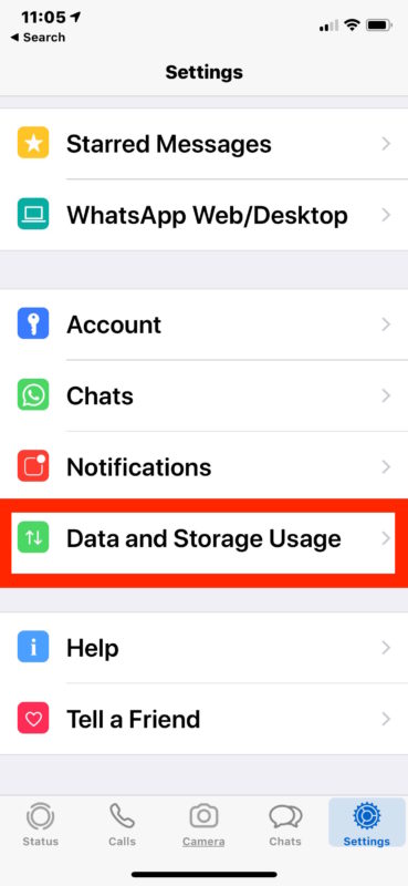 Cómo eliminar datos de WhatsApp en iPhone