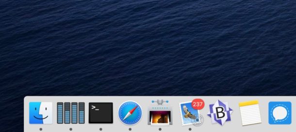 Cómo eliminar los íconos de aplicaciones del Mac Dock