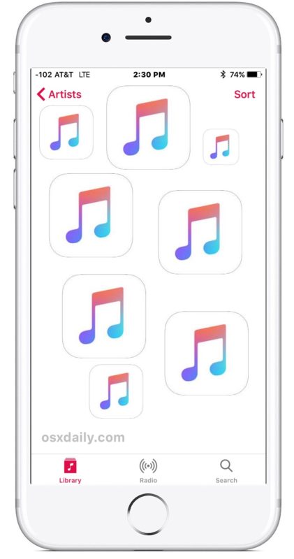 Cómo eliminar música de iOS