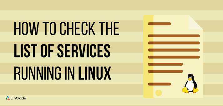 Cómo enumerar todos los servicios en ejecución en Linux