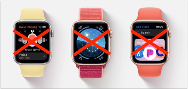 Apple relojes con cruces