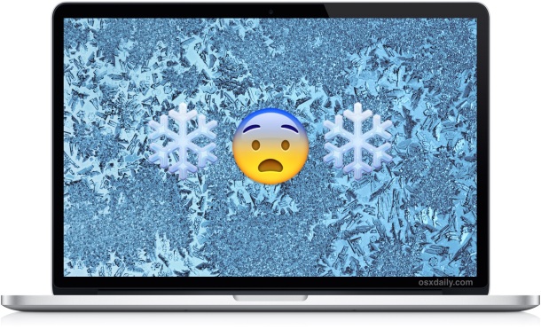 Cómo forzar el reinicio de una Mac congelada