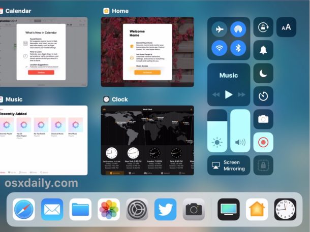 Cómo forzar la caída de aplicaciones en iPad con iOS 11