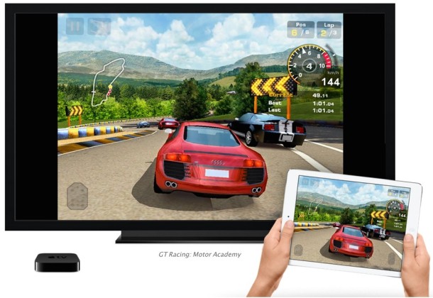 Duplicación de AirPlay de un iPad en un Apple TV