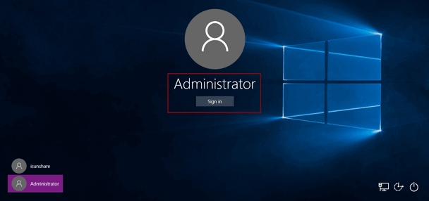 Cómo iniciar sesión como administrador de Windows 10