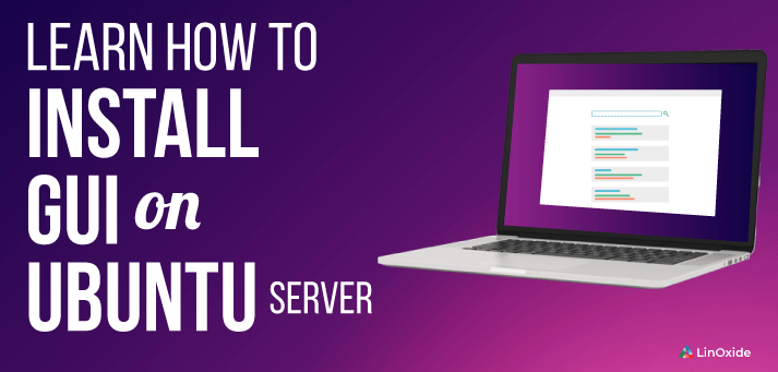 Cómo instalar la interfaz gráfica de usuario en el servidor ubuntu