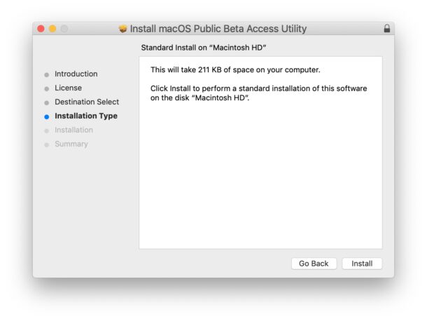 Instale el perfil de acceso beta de macOS Big Sur