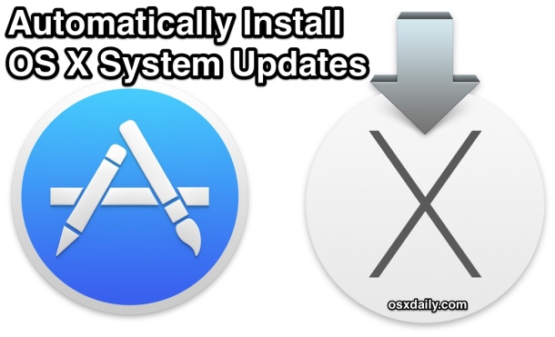 Instalar automáticamente actualizaciones de OS X en una Mac