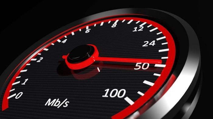 Velocidad de línea ADSL