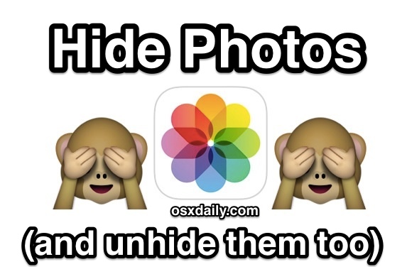 Cómo ocultar imágenes en iOS