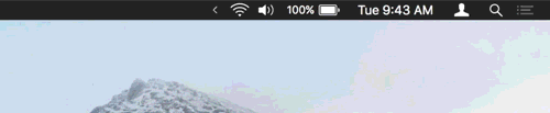 Ocultar y mostrar los iconos de la barra de menú en Mac con Vanilla