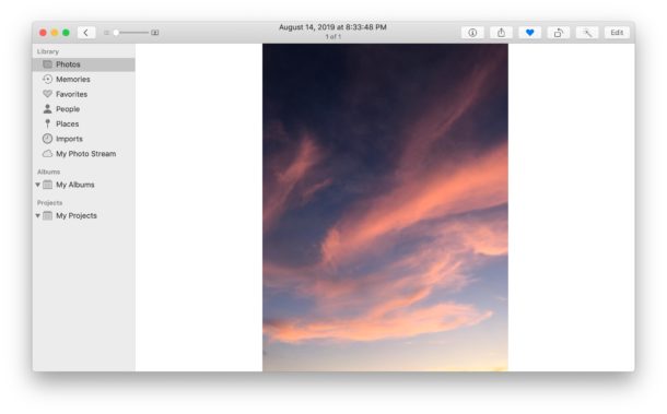 Cómo rotar fotos en Mac en la aplicación Fotos