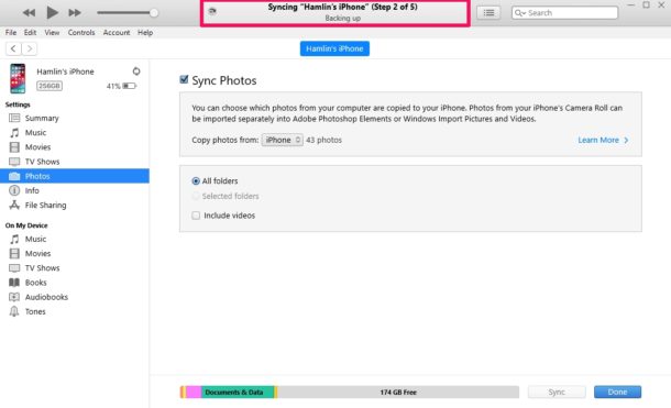 Cómo transferir fotos de una PC a un iPhone y iPad