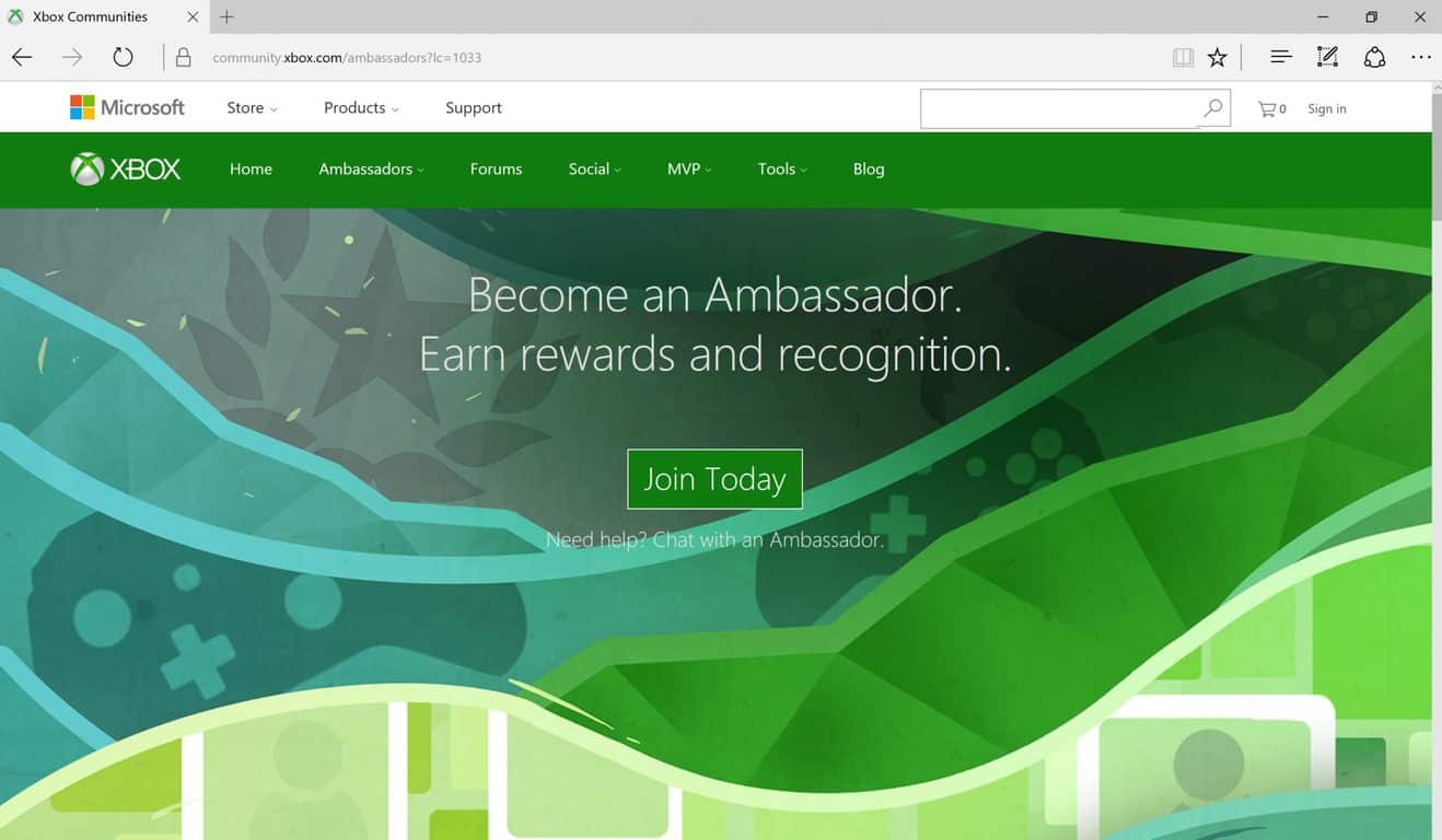 Únase a Xbox Ambassadors, Microsoft, Xbox 