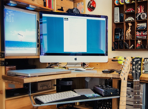 Configurar el iMac de un músico y fotógrafo