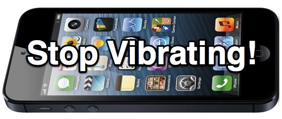 Apague la vibración del iPhone con mensajes de texto e iMessages