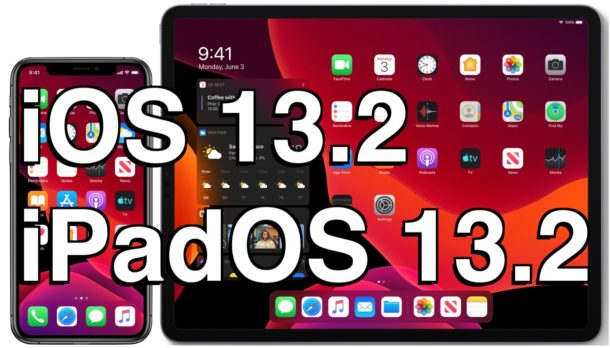 iOS 13.2 y iPadOS 13.2