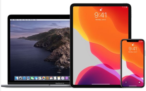 MacOS Catalina, iPadOS 13 y iOS 13