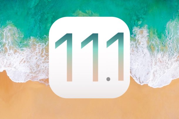 La actualización IOS 11.1 está disponible para descargar ahora